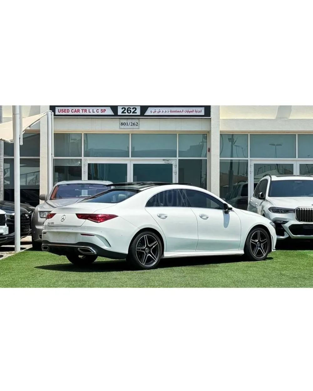 MERCEDES BENZ AMG CLA250 GCC 2021 Full Gargash service history Full option 360 cameras