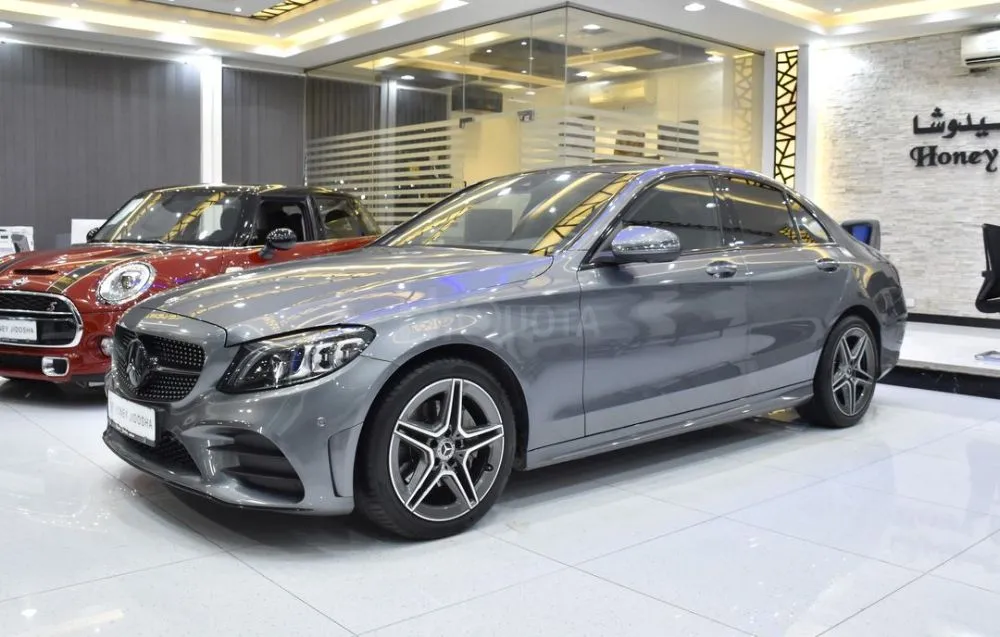 Mercedes-Benz C 180 EXCELLENT DEAL for our Mercedes Benz C180 1.6L ( 2019 Model ) in Grey Color German Specs for sale on HiQuota