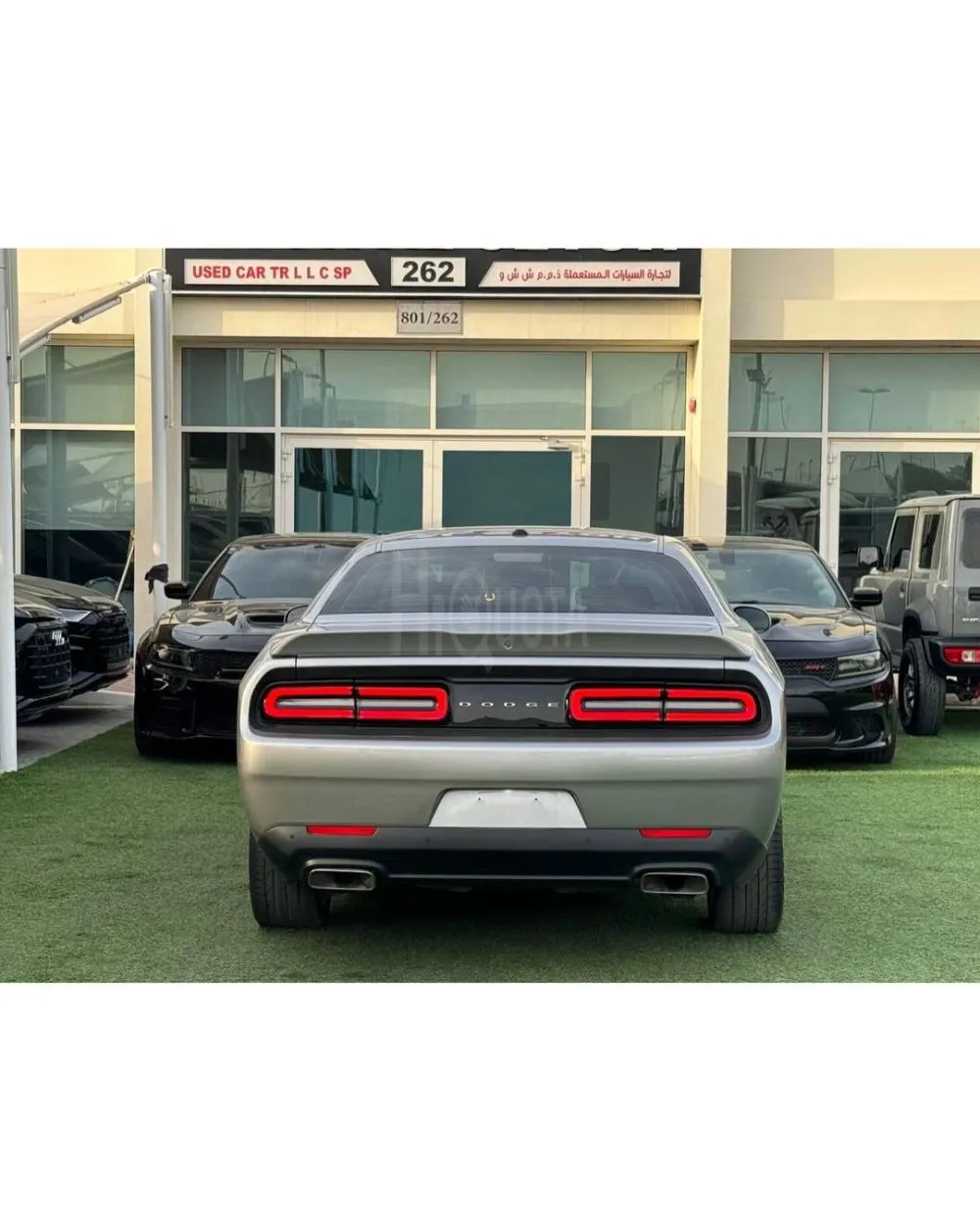 DODGE CHALLENGER RT 5.7 V8 GCC 2018 Service history ( under warranty) Original paint zero accidents