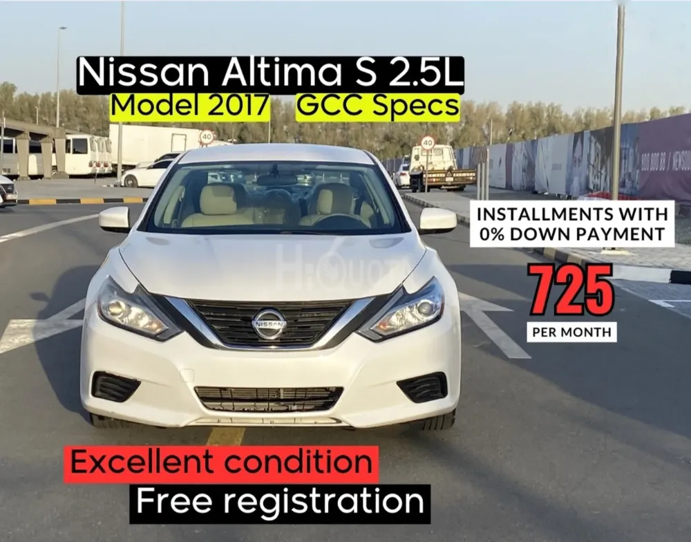 Altima S GCC specs 2017 model Good condition for sale on HiQuota