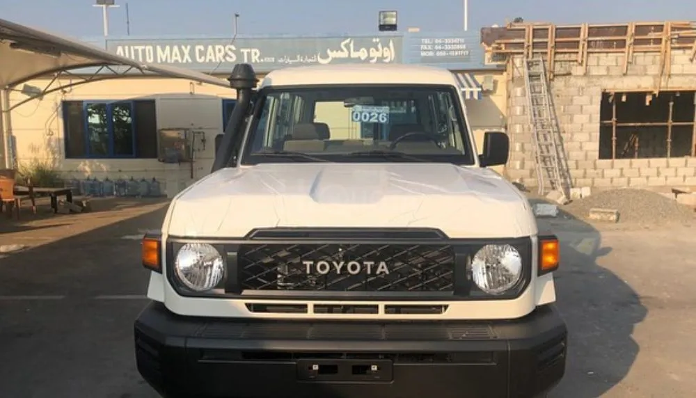 Toyota Land Cruiser Hard Top TOYOTA LC 78 HARDTOP 4.0 PETROL MY 2024 COLOR WHITE MANUAL for sale on HiQuota