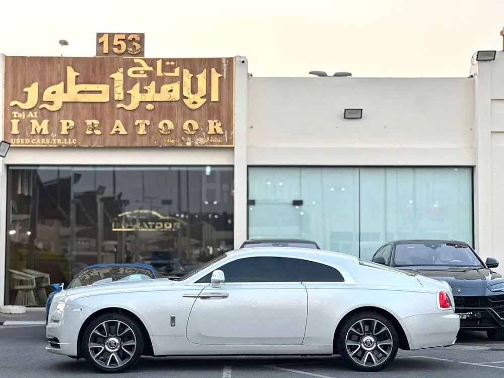 ROLLS ROYCE WRAITH 2017 GCC FREE ACCIDENT ORGINAL PAINT V12 Special Order VVIP