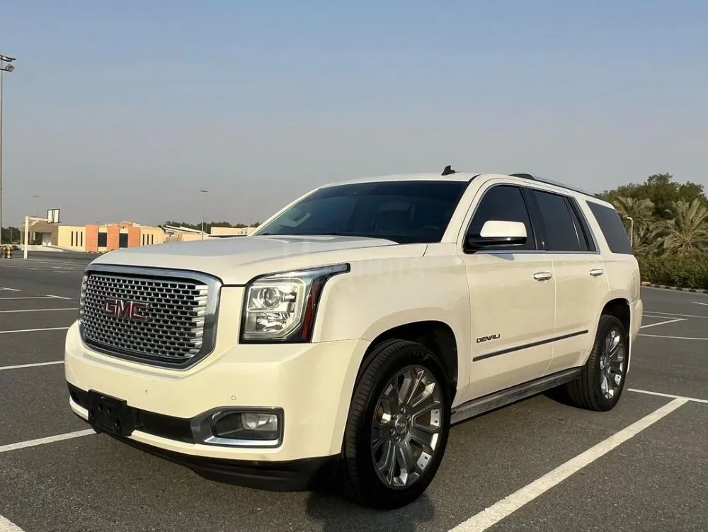 GMC Yukon Denali Model: 2015  very good Colour: white inside beige for sale on HiQuota