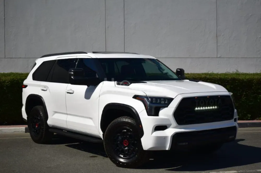 Model Toyota Sequoia 2024  Hybrid TRD Pro V6 3.5L 4WD 7 Seater Automatic for sale on HiQuota