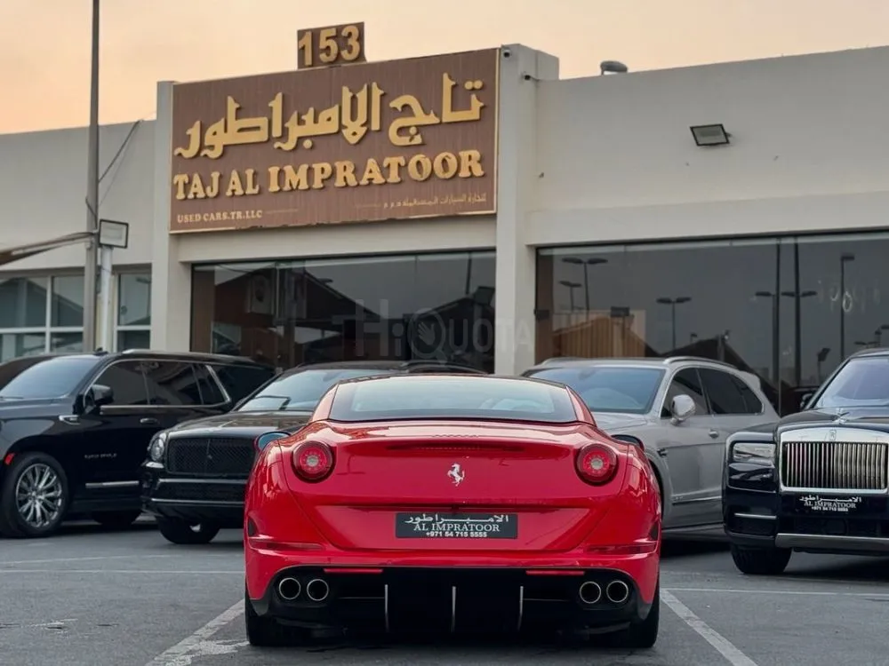 FERRARI CALIFORNIA-T SPIDER 2016 GCC V8 FULL SERVICE NO HAVE ANY ISSUES