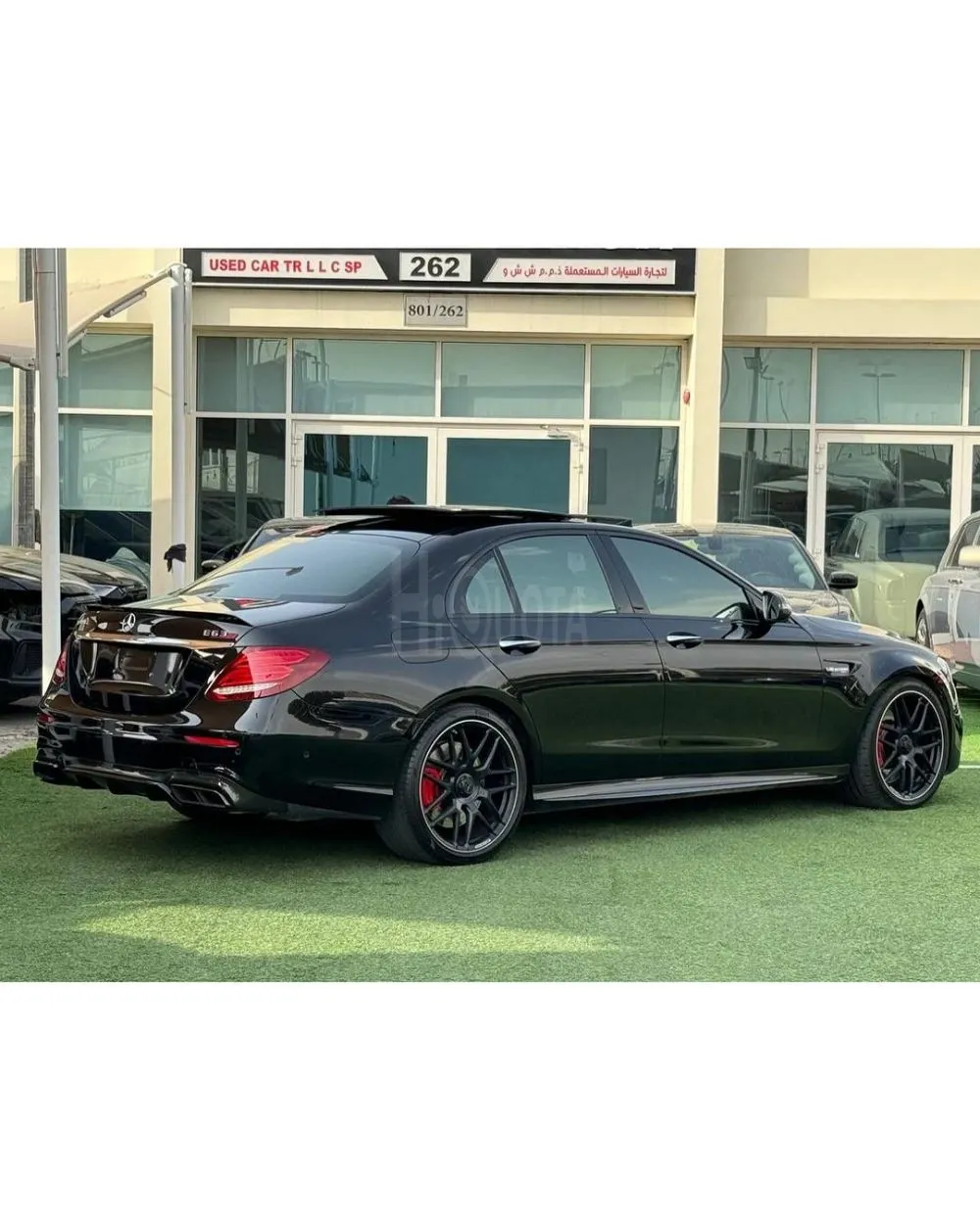 MERCEDES BENZ AMG E63s 2018 Full option carbon fiber Original paint zero accidents