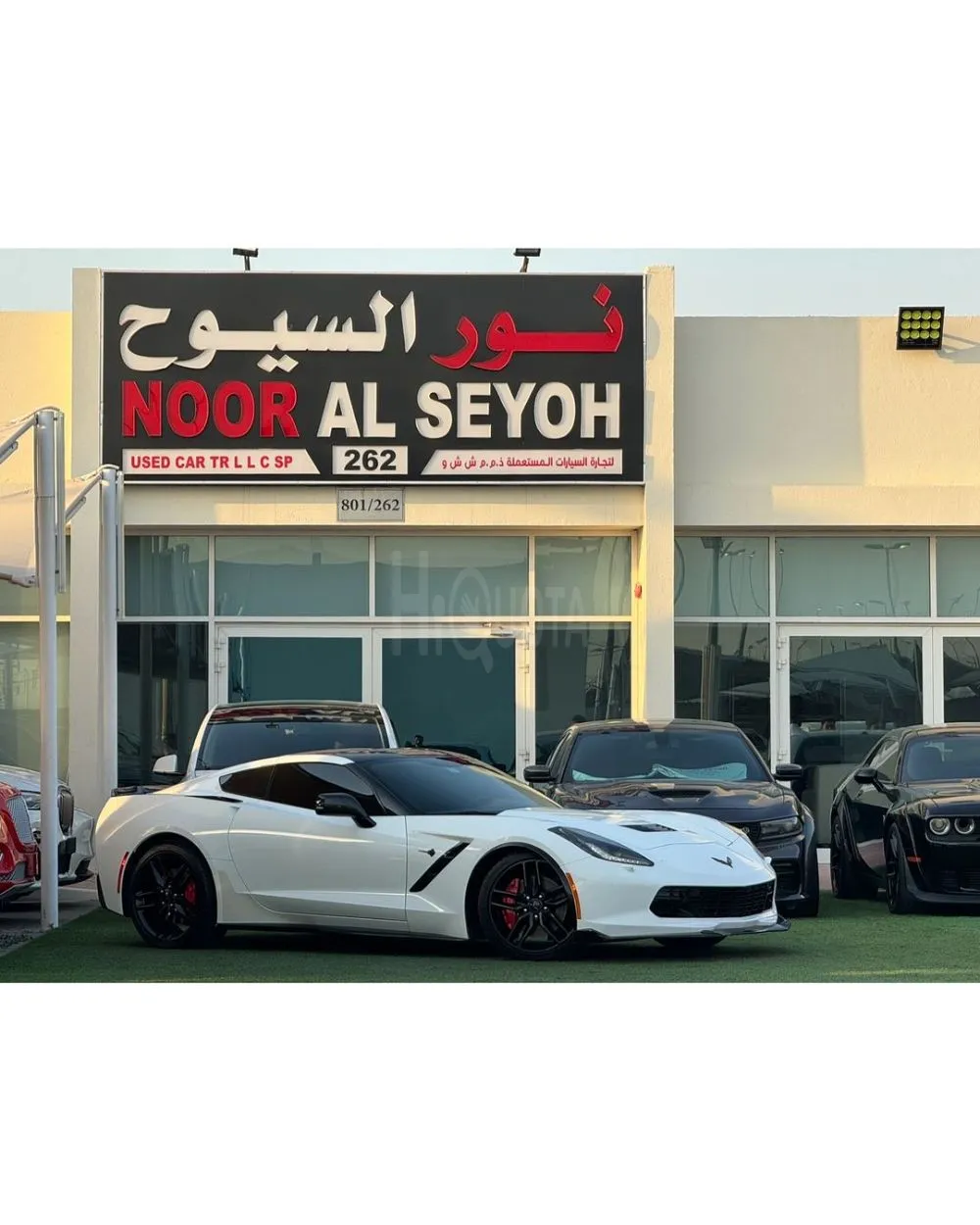 CHEVROLET CORVETTE C7 Z51 GCC 2016 FULL OPTION FULL CARBON FIBER SERVICE HISTORY