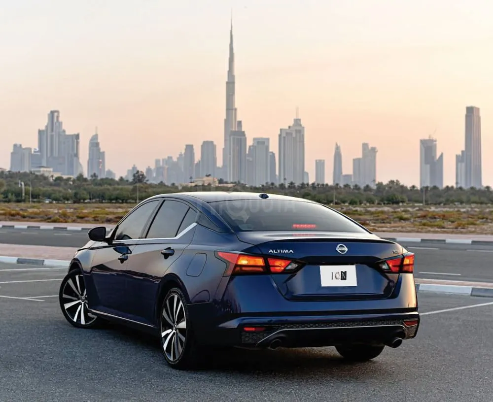 NISSAN ALTIMA Year 2019 Color BLUE Interior BLACK for sale on HiQuota