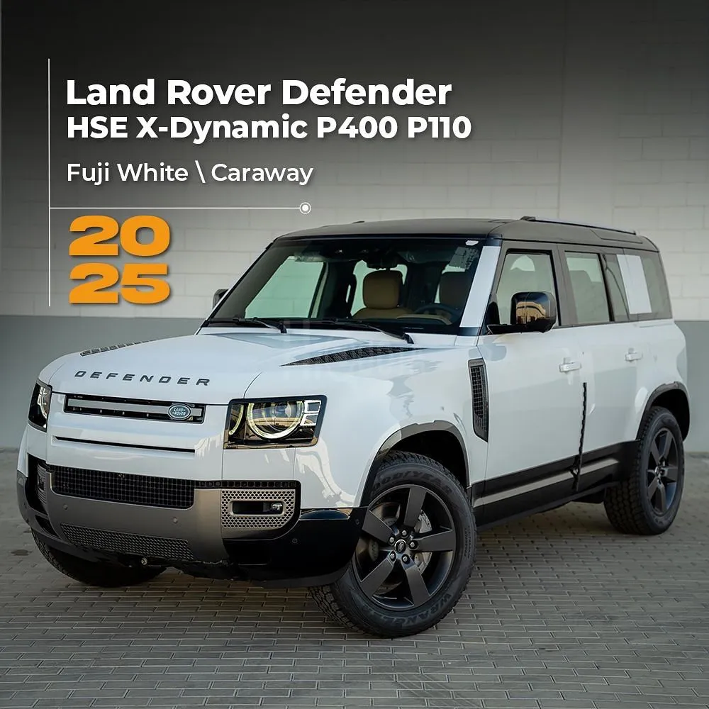 𝐋𝐚𝐧𝐝 𝐑𝐨𝐯𝐞𝐫 𝐃𝐞𝐟𝐞𝐧𝐝𝐞𝐫 𝐇𝐒𝐄 𝐗-𝐃𝐲𝐧𝐚𝐦𝐢𝐜 𝐏𝟒𝟎𝟎 𝐕𝟔 ‎‏‎ : 2025 for sale on HiQuota