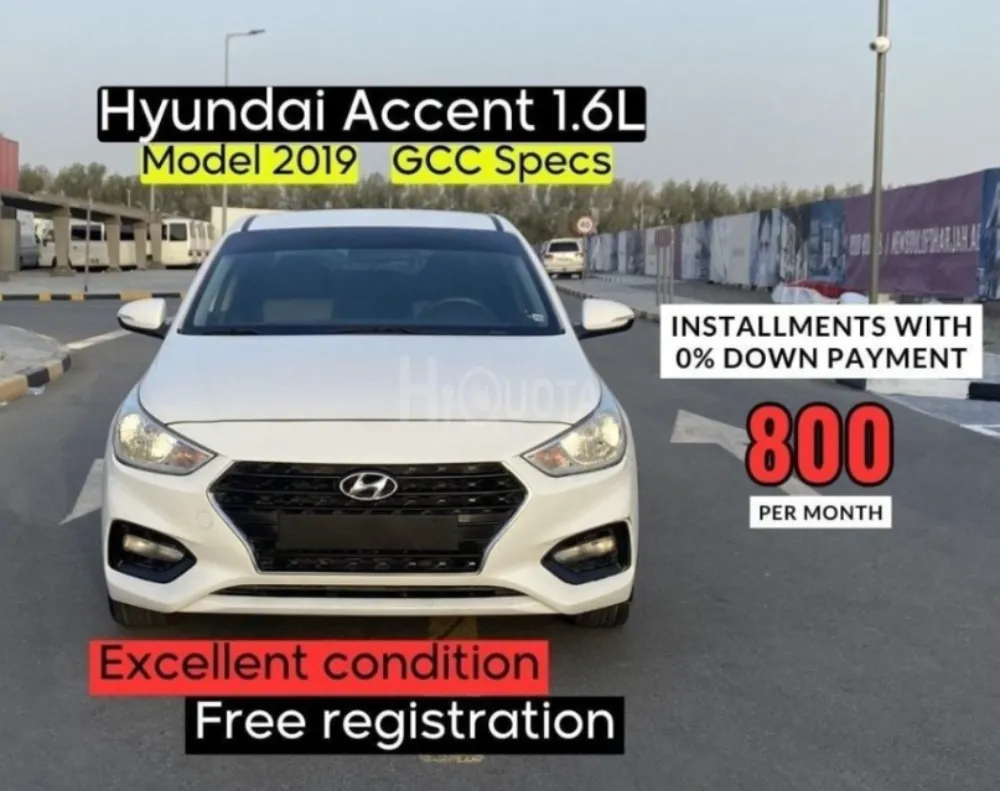 Only 800 AED per month | 0% down payment | 2019 model | 1.6L V4 engine Ref#U333 for sale on HiQuota