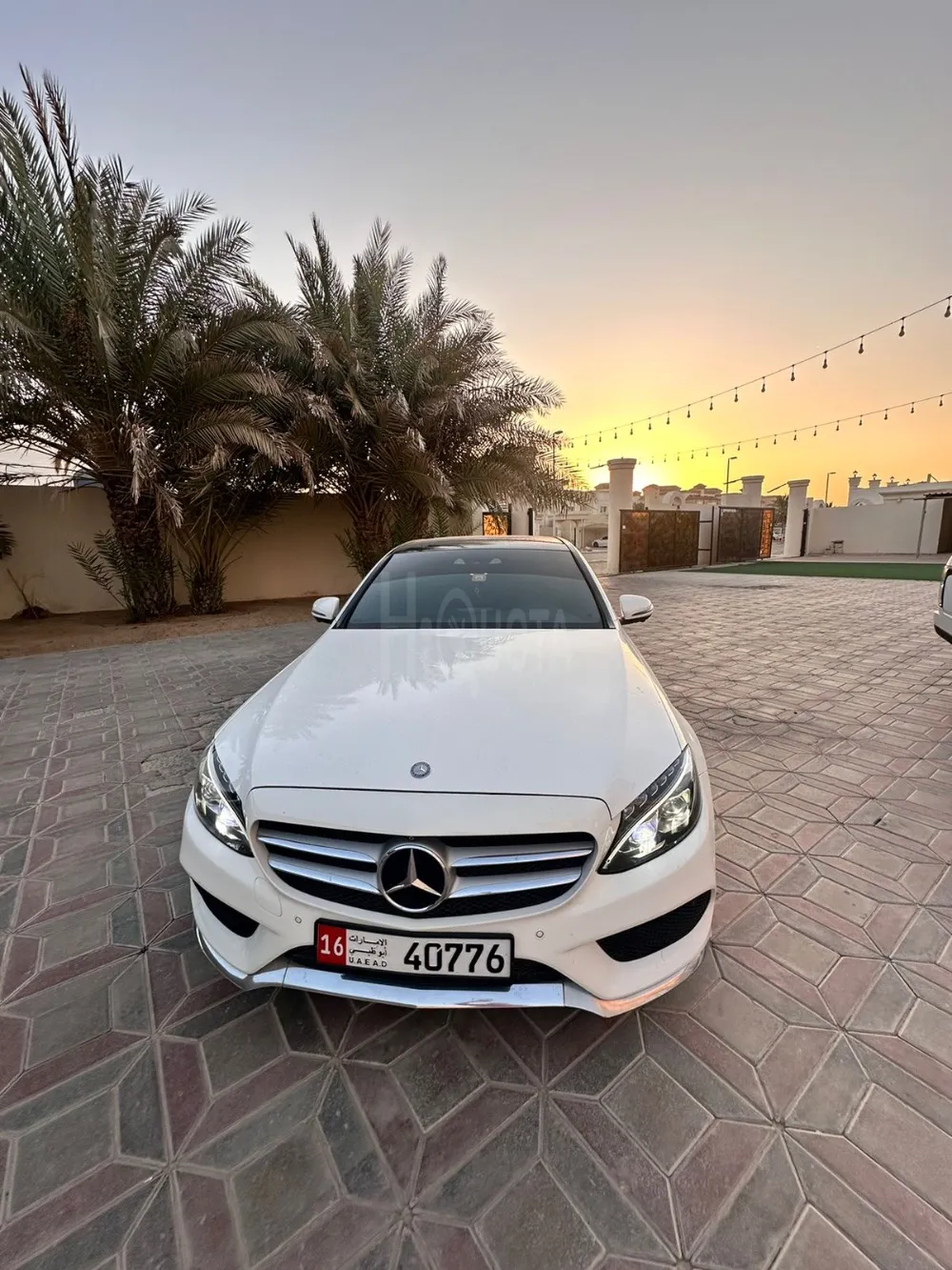 مرسيدس c200 موديل 2016  خليجي for sale on HiQuota