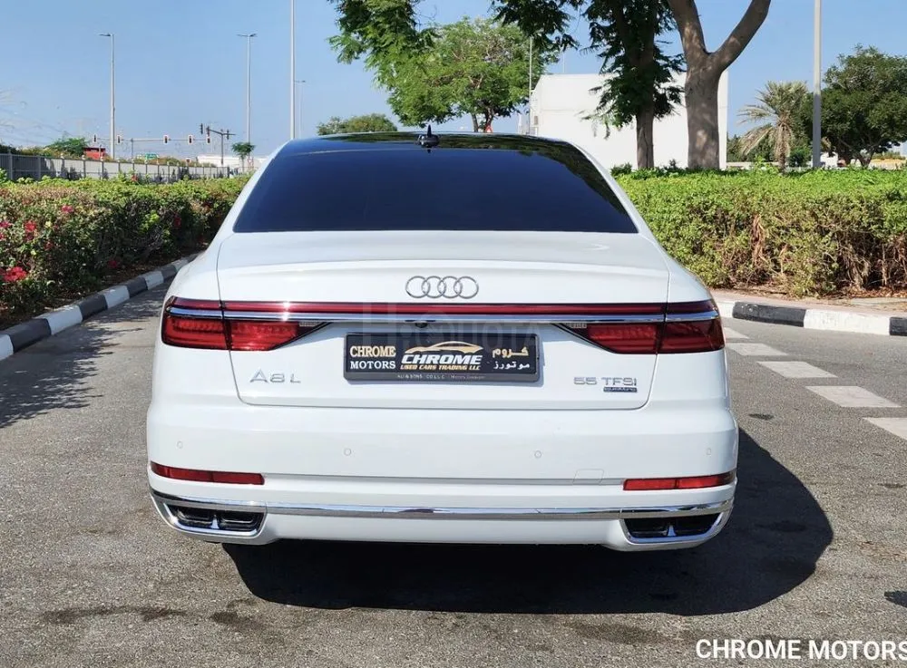 AUDI A8 L 55 TFSI QUATTRO,  2021 (335 HP) GCC WITH WARRANTY, 4DR SEDAN, 3L 6CYL PETROL, AUTOMATIC, ALL WHEEL DRIVE. for sale on HiQuota