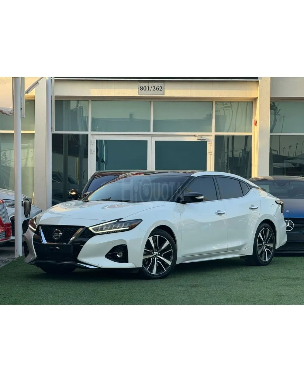 NISSAN MAXIMA GCC 2022 Service history under warranty Original paint Zero accidents