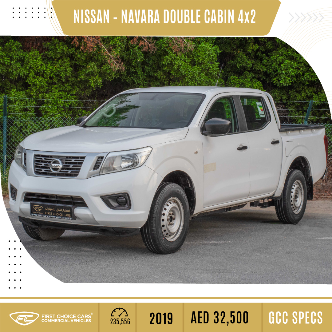 NISSAN – NAVARA DOUBLE CABIN 4x2 - 2019 Specs: GCC