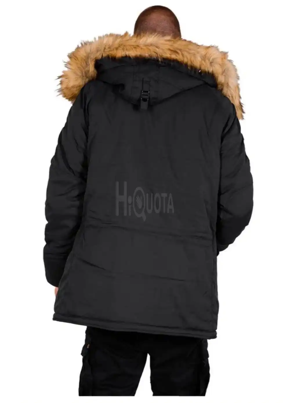Original Alpha Industries Parka with removable fur. Medium size