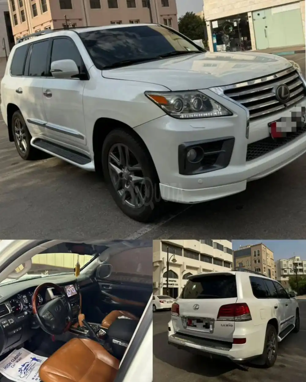 Lexus 570 Station Wagon, 2013 model, converted to 2015 specifications, Gulf specs