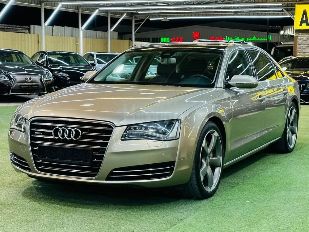 Audi A8 2013 model, full option, large, in agency condition. for sale on HiQuota