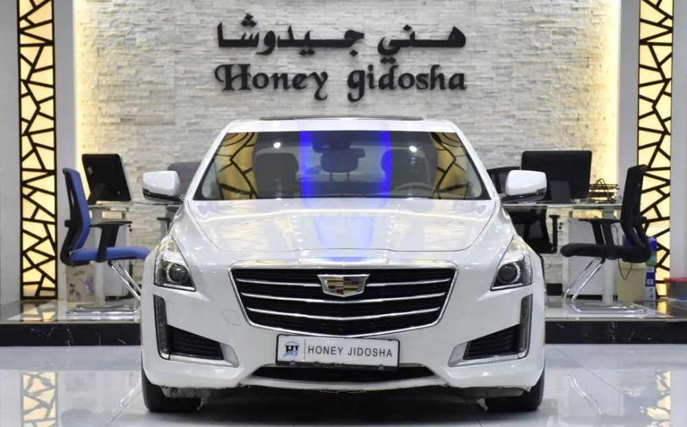 Cadillac CTS EXCELLENT DEAL for our Cadillac CTS 3.6 ( 2016 Model ) in White Color GCC Specs for sale on HiQuota