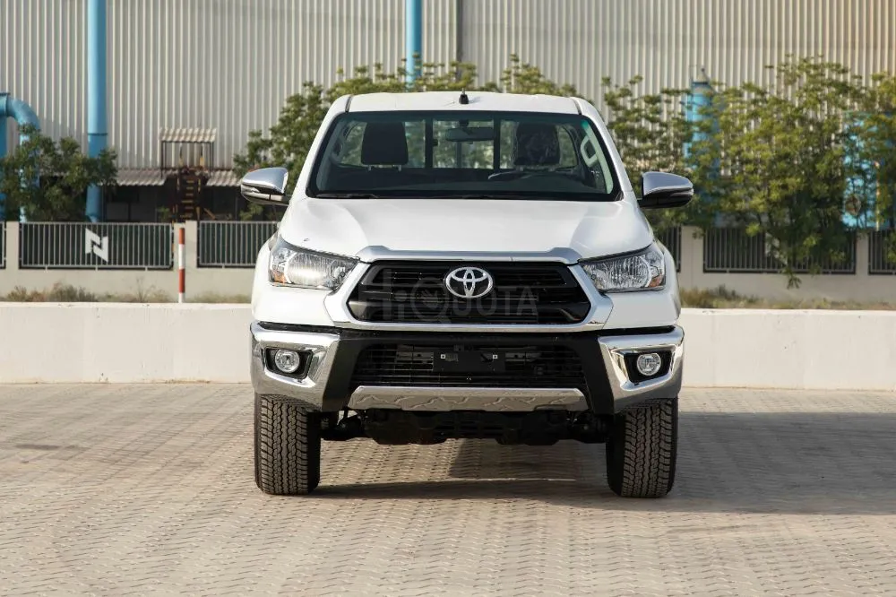 2024 Toyota Hilux 4X4 DC 2.4 DLX - Super White with Black | Export Price for sale on HiQuota