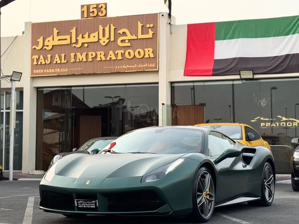 FERRARI 488 GTB 2016 GCC V8 FULL SERVICE NO HAVE ANY ISSUES