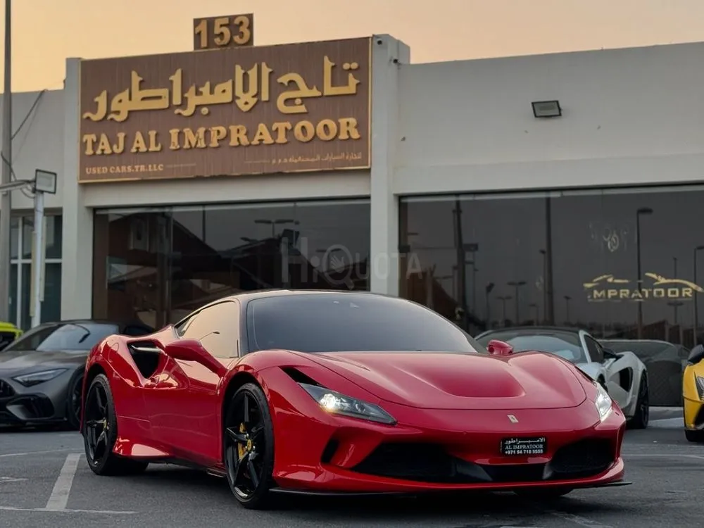 Ferrari F8 TRIBUTO 2020 3.9-litre V8 engine