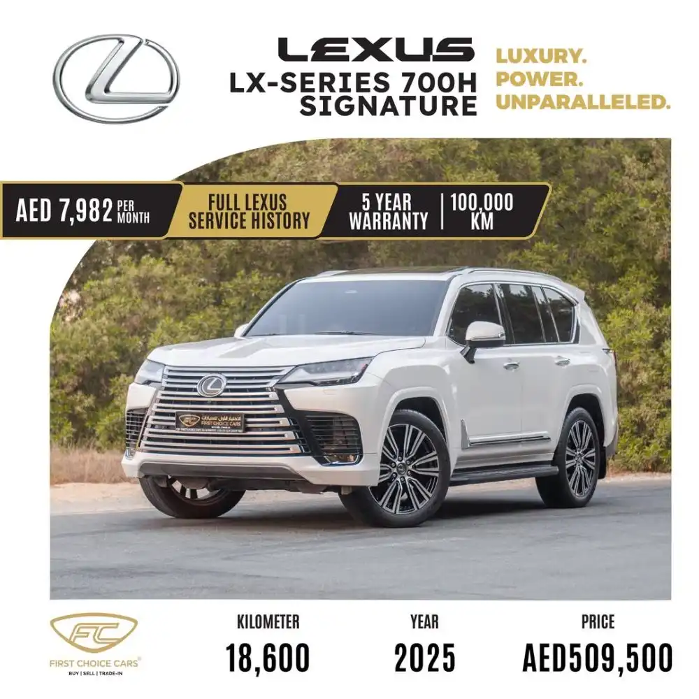 𝗟𝗘𝗫𝗨𝗦 𝗟𝗫-𝟳𝟬𝟬𝗵 𝗦𝗜𝗚𝗡𝗔𝗧𝗨𝗥𝗘 for sale on HiQuota