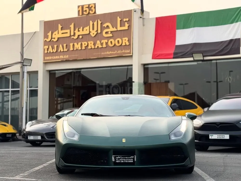 FERRARI 488 GTB 2016 GCC V8 FULL SERVICE NO HAVE ANY ISSUES