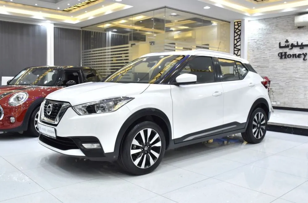 Nissan Kicks EXCELLENT DEAL for our Nissan Kicks ( 2020 Model ) in White Color GCC Specs for sale on HiQuota