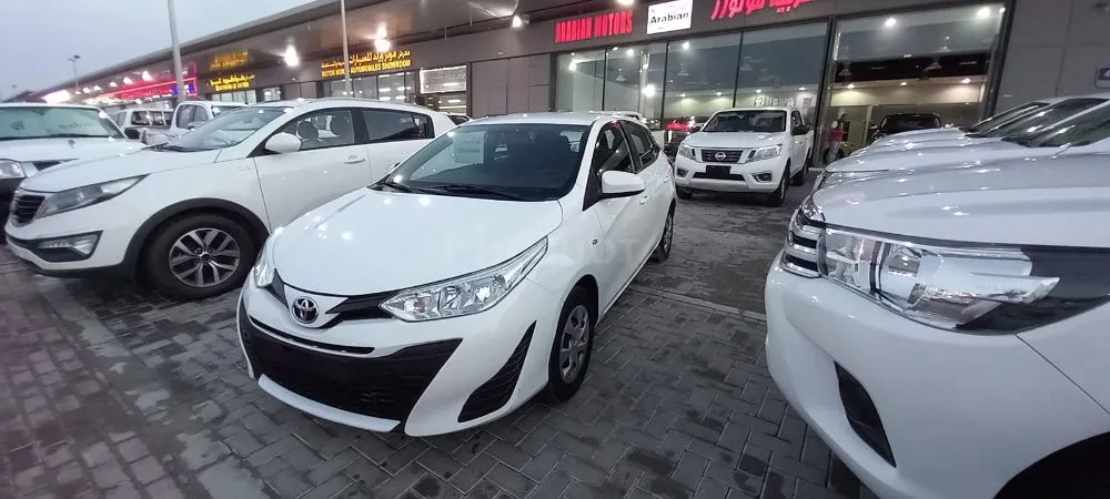 Toyota Yaris 1.3L Hatchback 2018 Model GCC Spec for sale on HiQuota