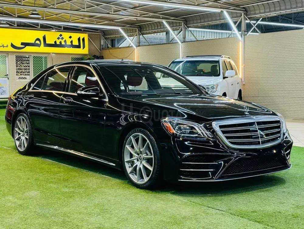 Mercedes S450 model 2018, imported in agency condition, full option for sale on HiQuota
