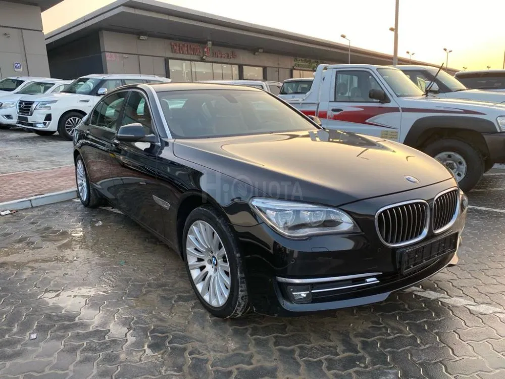 GCC Flood Free BMW 730 Li 2015 white low mileage perfect conditions for sale on HiQuota