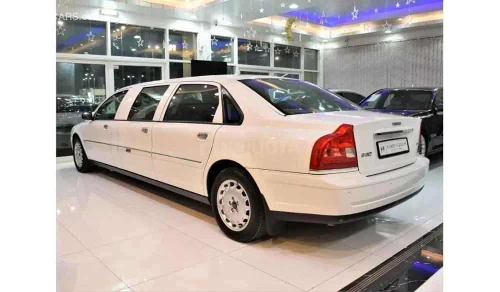 Volvo S80 EXCELLENT DEAL for our Volvo S80 2.9 LIMOUSINE! ( 2004 Model! ) in White Color! GCC Specs for sale on HiQuota