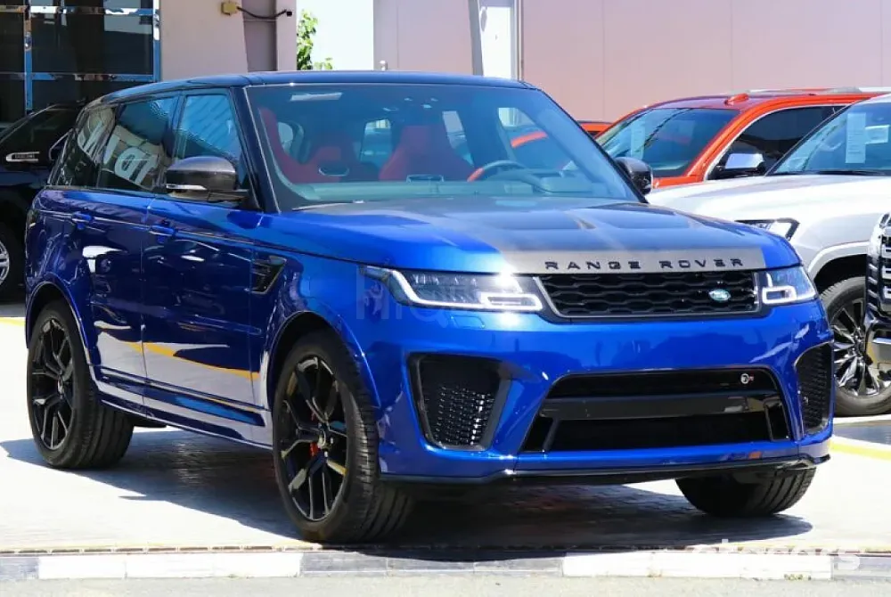 RANGE ROVER SPORT SVR 2022 MODEL YEAR BLUE COLOR for sale on HiQuota