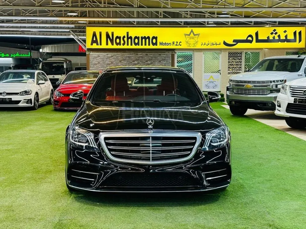 Mercedes S450 model 2018, imported in agency condition, full option for sale on HiQuota