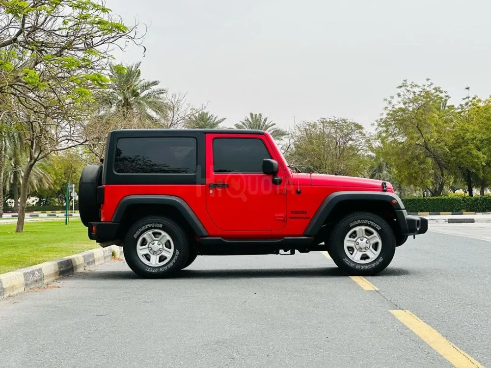 JEEP WRANGLER SPORT MODEL 2016 GCC SAPCE for sale on HiQuota