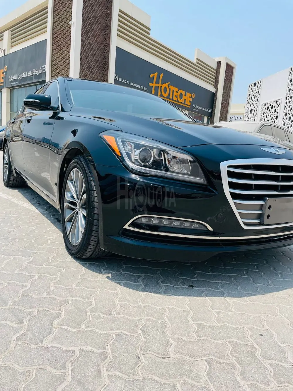 Hyundai Genesis G80, model 2016, full option, walk 130,000, panoramic leather seats for sale on HiQuota