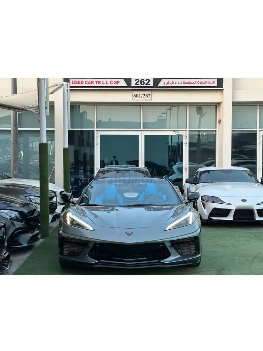 CHEVROLET CORVETTE C8 3LT 2023 Hardtop Convertible Perfect Condition Competition Seats Special Color Full option Full Carbon Fiber