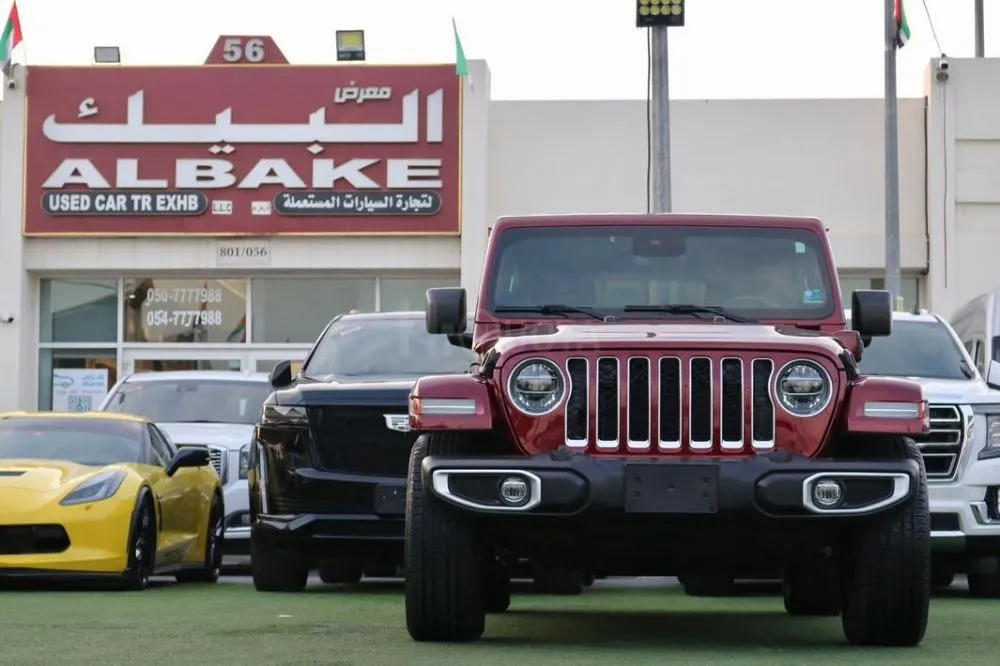 JEEP WRANGLER 2021 SAHARA UNLIMITED Hybrid for sale on HiQuota