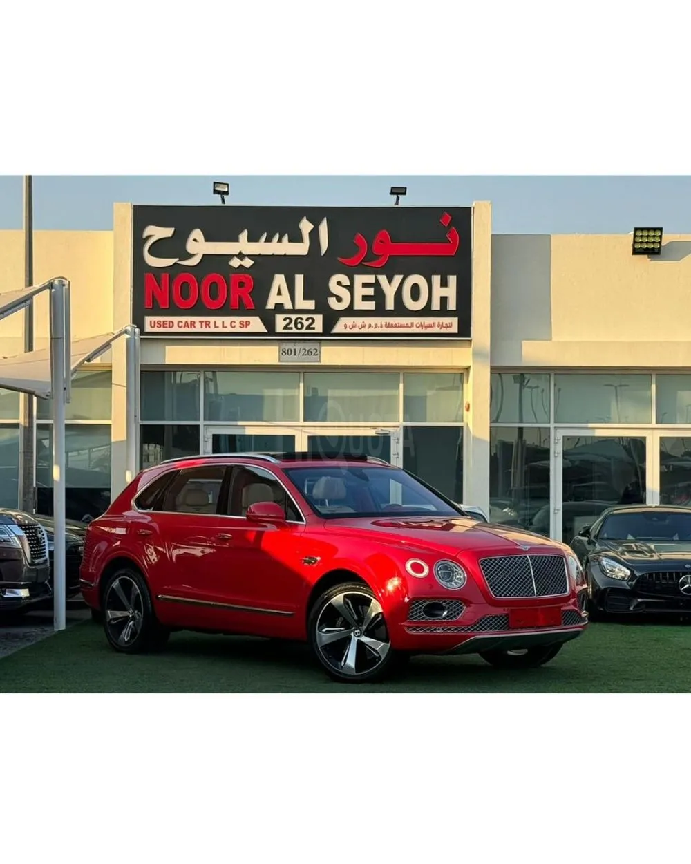 BENTLEY BENTAYGA first edition GCC 2017 V12 full option Zero accident for sale on HiQuota