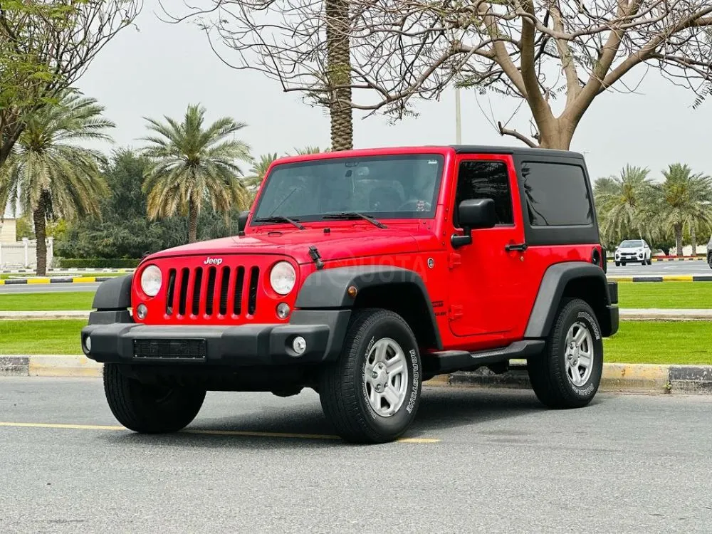 JEEP WRANGLER SPORT MODEL 2016 GCC SAPCE for sale on HiQuota