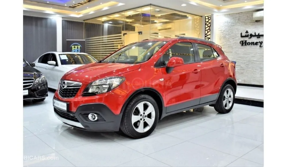 Opel Mokka EXCELLENT DEAL for our Opel Mokka Turbo ( 2016 Model ) in Red Color GCC Specs for sale on HiQuota