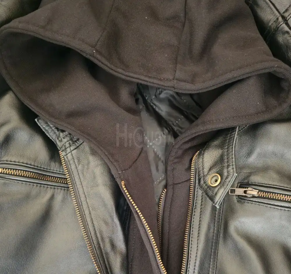 New genuine cowhide leather jacket.