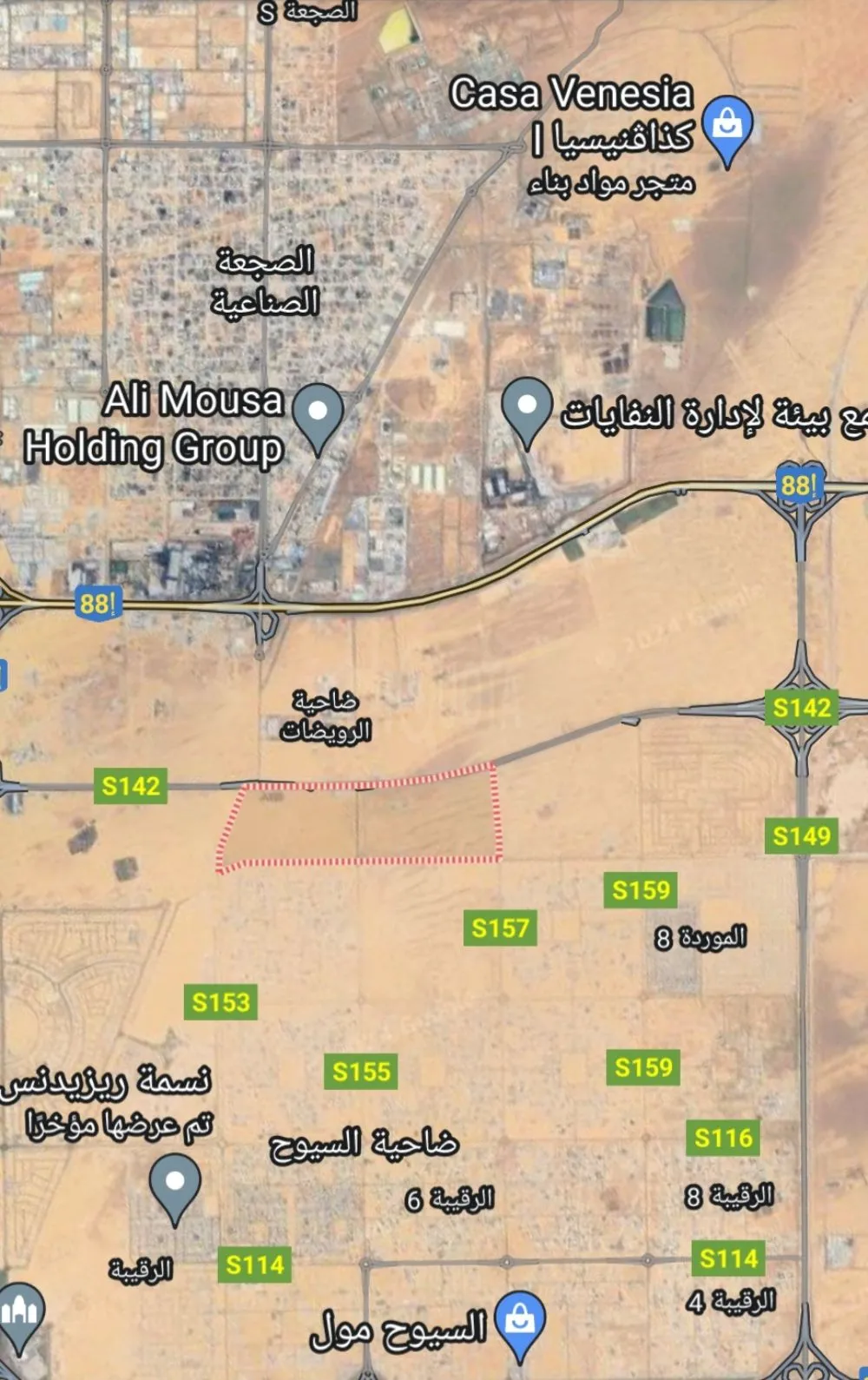 للبيع في الشارقة أرضي سكنية مشروع السحمة 2