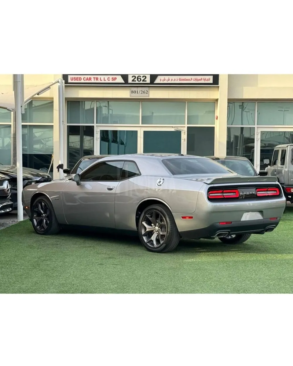 DODGE CHALLENGER RT 5.7 V8 GCC 2018 Service history ( under warranty) Original paint zero accidents
