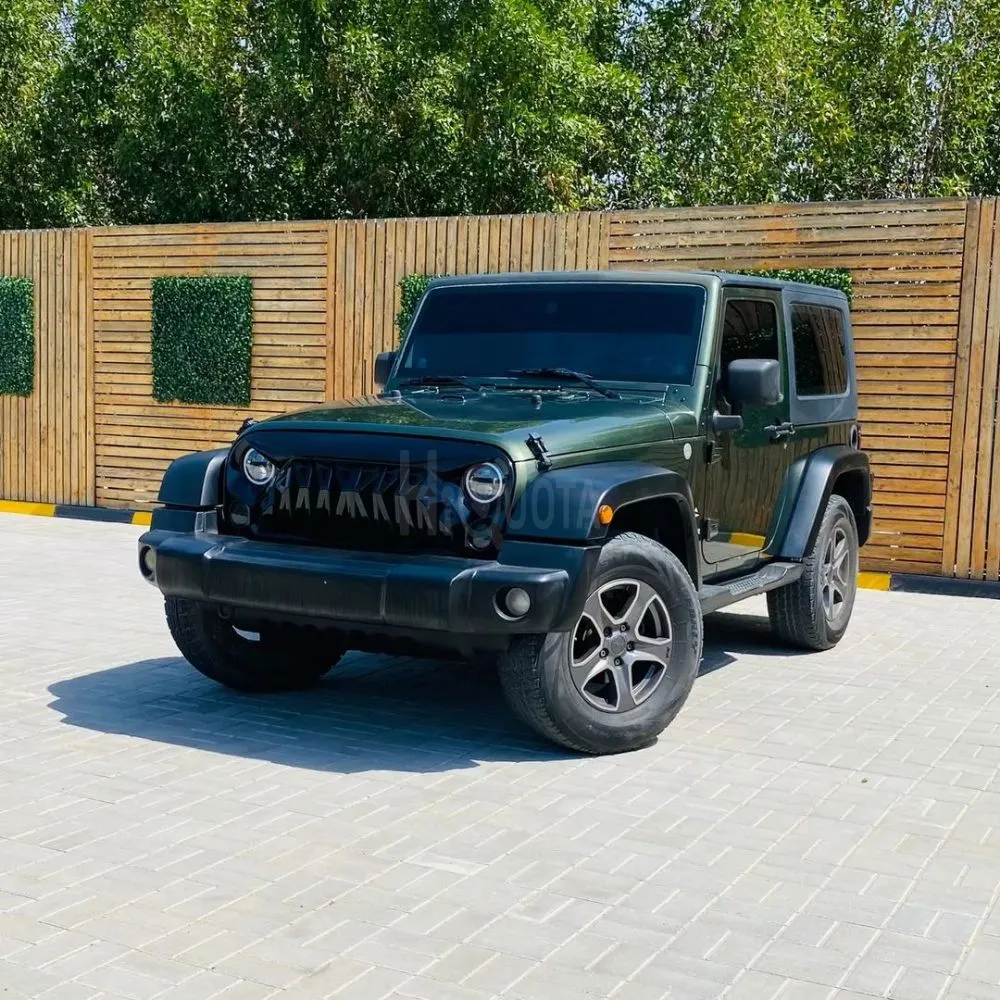 Jeep Wrangler Sport Six cylinder, 3.6 liters Two doors