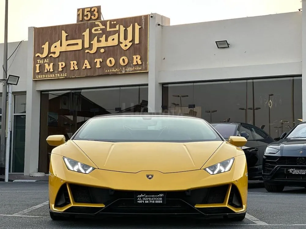 LAMBORGHINI HURACAN EVO SPIDER GCC V10 (640)HP LP610