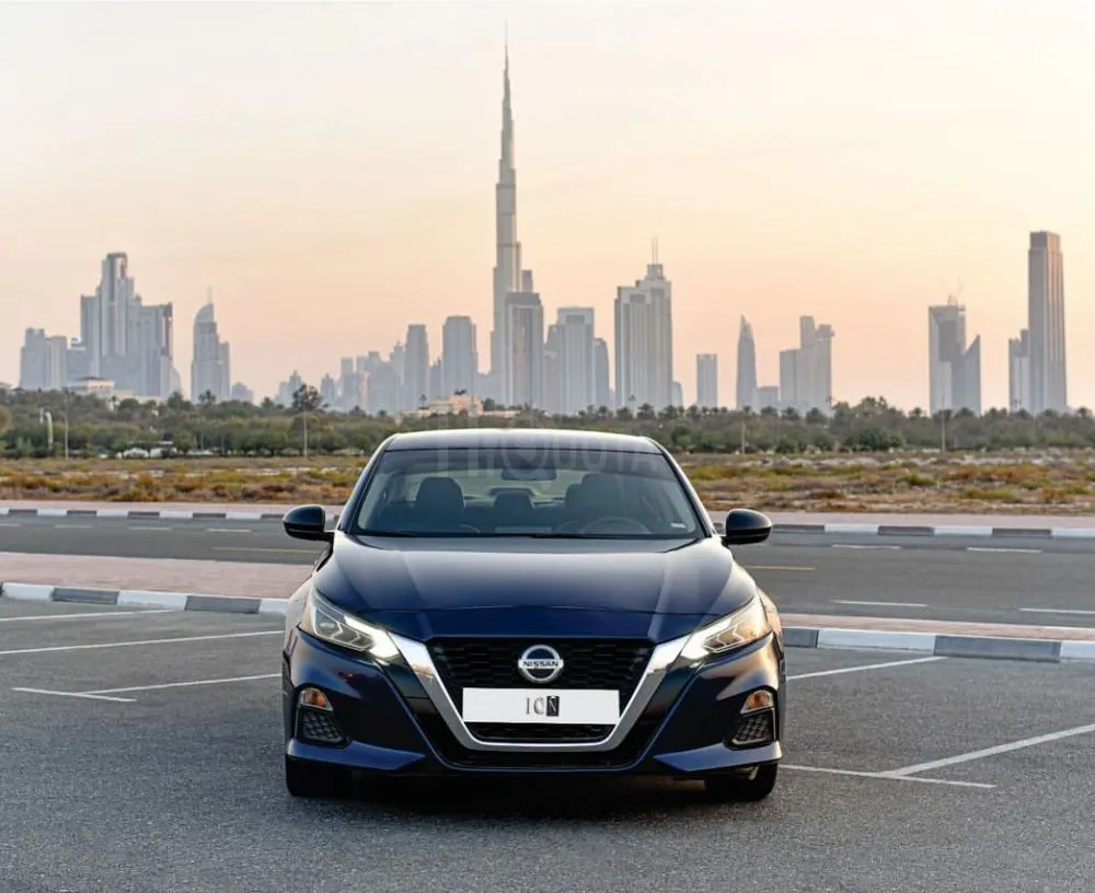 NISSAN ALTIMA Year 2019 Color BLUE Interior BLACK for sale on HiQuota