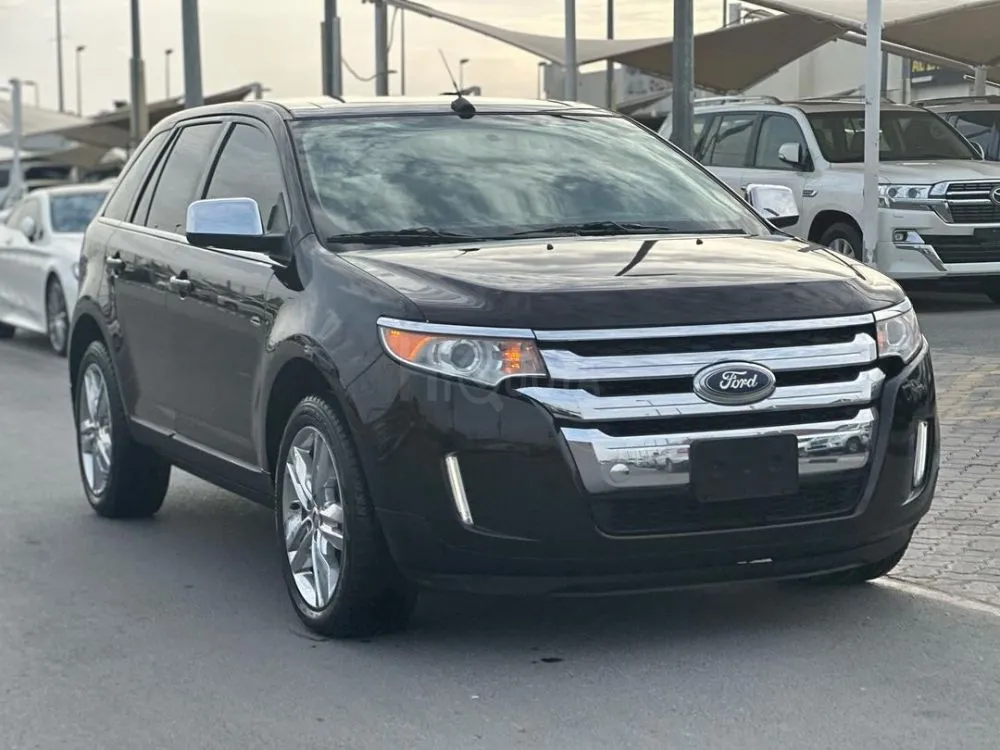 Ford Edge 2014 Convertible Panorama The color is brown with a brown interior, in agency condition for sale on HiQuota