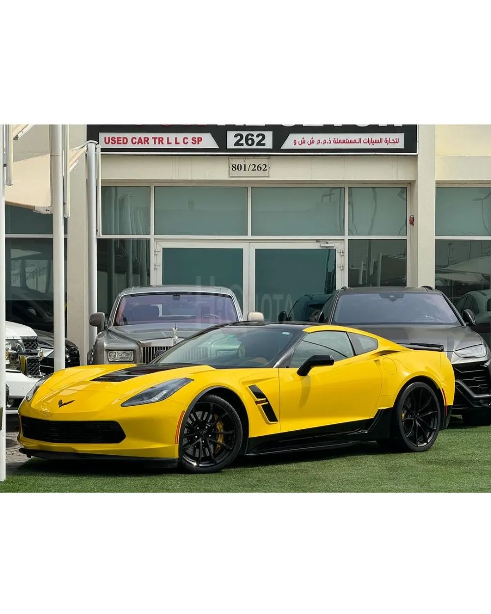 CHEVROLET CORVETTE GRANDSPORT 2018 FULL CARBON FIBER Canada import for sale on HiQuota