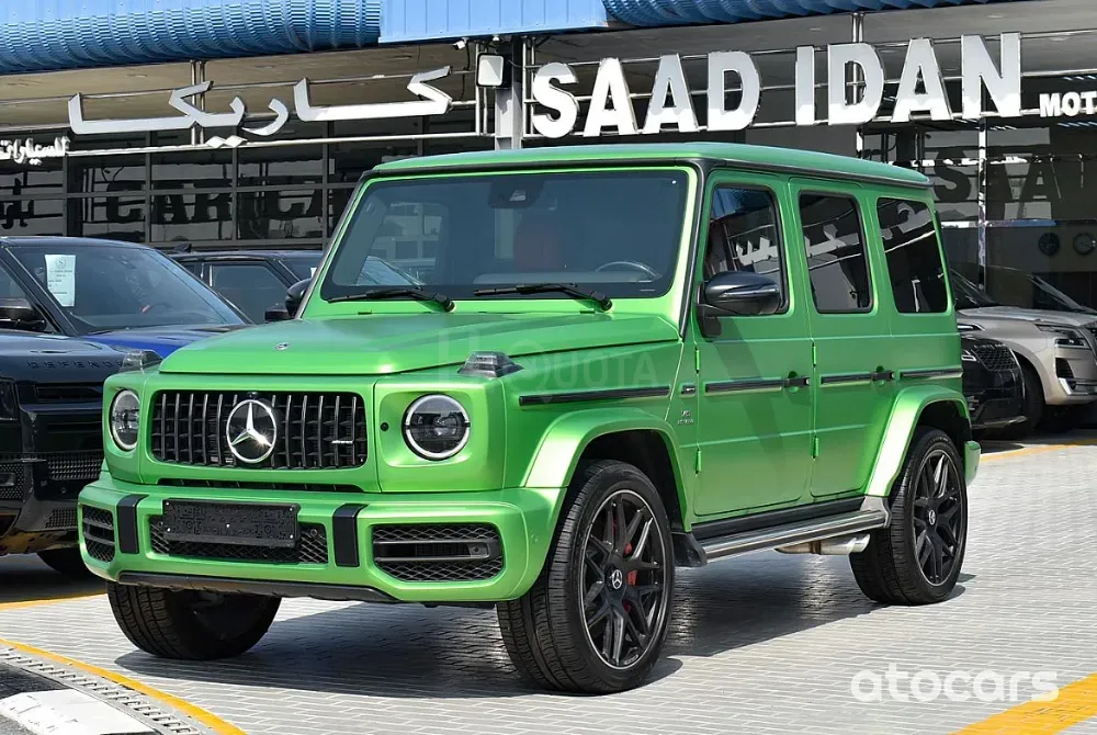 MERCEDES-BENZ G63 FULL OPTION 2024 MODEL YEAR GREEN COLOR for sale on HiQuota